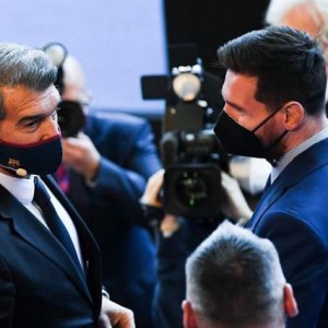 拉波尔塔希望梅西降薪30%续约 将提供终身合同